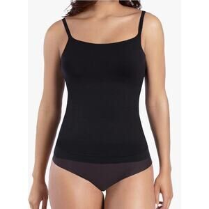 Brand New Curveez Women's Size XL Black Incredibly Shaping Cami Top Shapewear